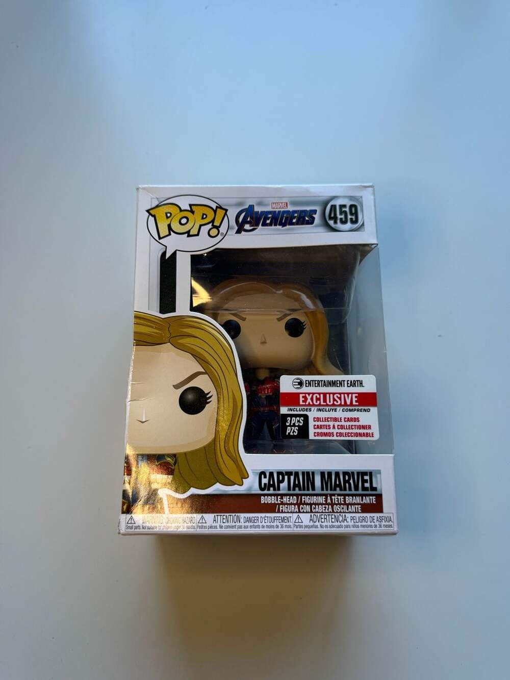Funko Pop! Captain Marvel Avengers Endgame 459 Exclusive Vinyl Figure